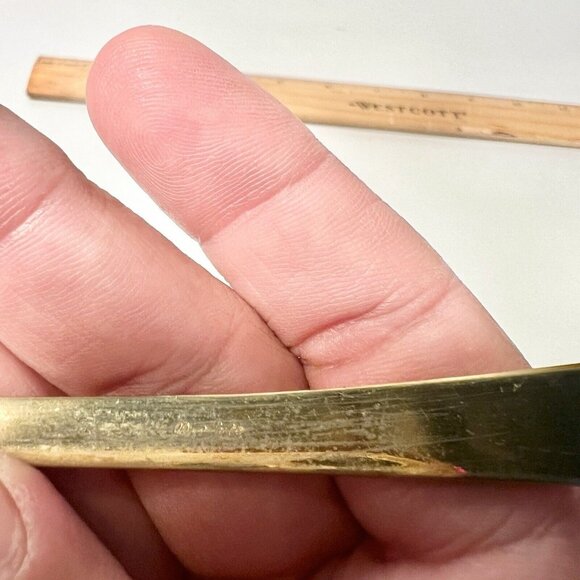 Vintage Dirigold Dirilyte Goldware Regal Flatware Silverware Serving Gravy Ladle - Picture 6 of 6